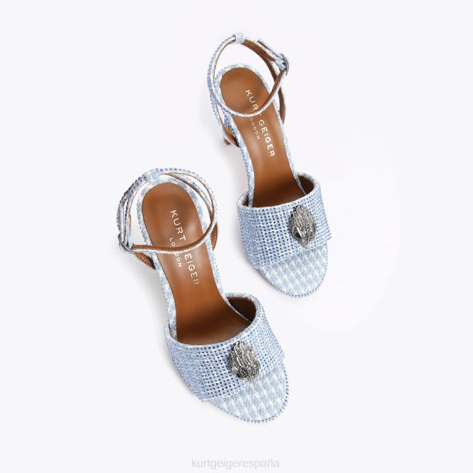 Kurt Geiger mujer sandalia kensington londres 2LPR670 | calzados azul medio